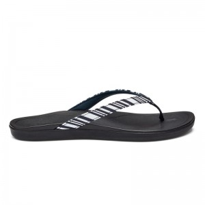 Olukai Ho'ōpio Beach Sandals Dame Blå Danmark | W5V-6192