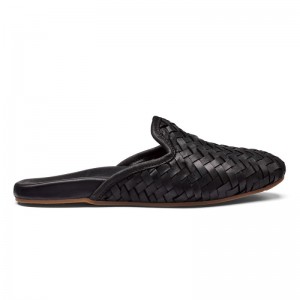 Olukai Mi'i Sandaler Dame Sort Danmark | G1X-1127