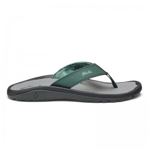 Olukai Ohana Beach Sandals Herre Grå Grøn Danmark | Y2Q-3242