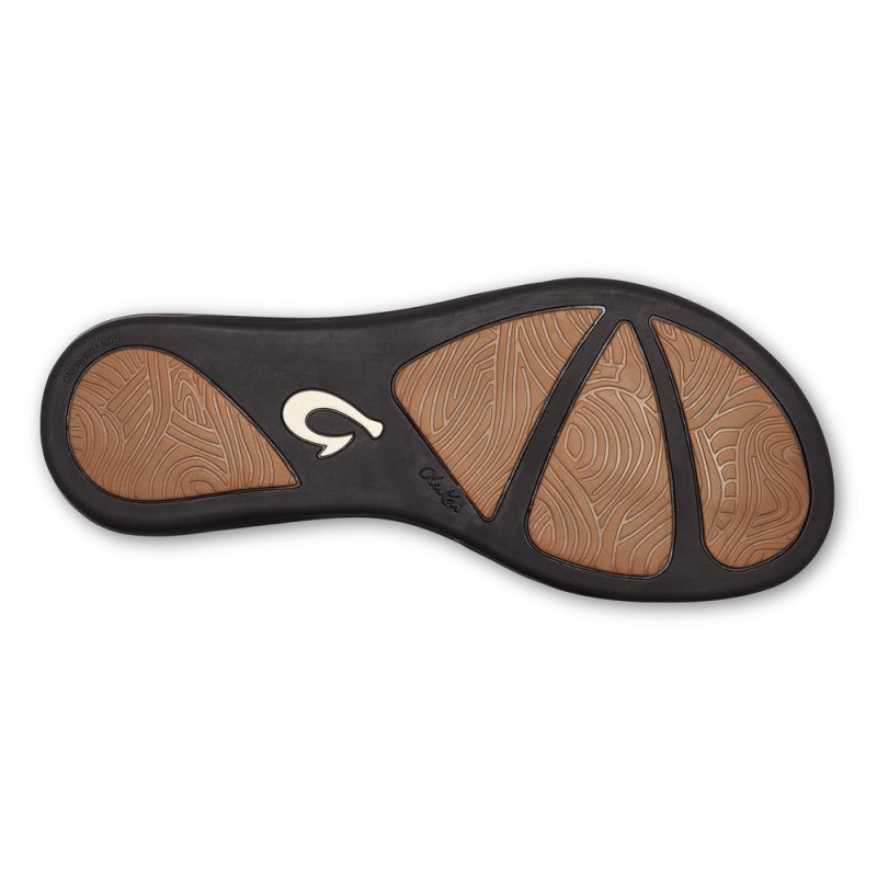 Olukai Aukai Beach Sandals Dame Kobber Mørkebrune Danmark | V1T-8731