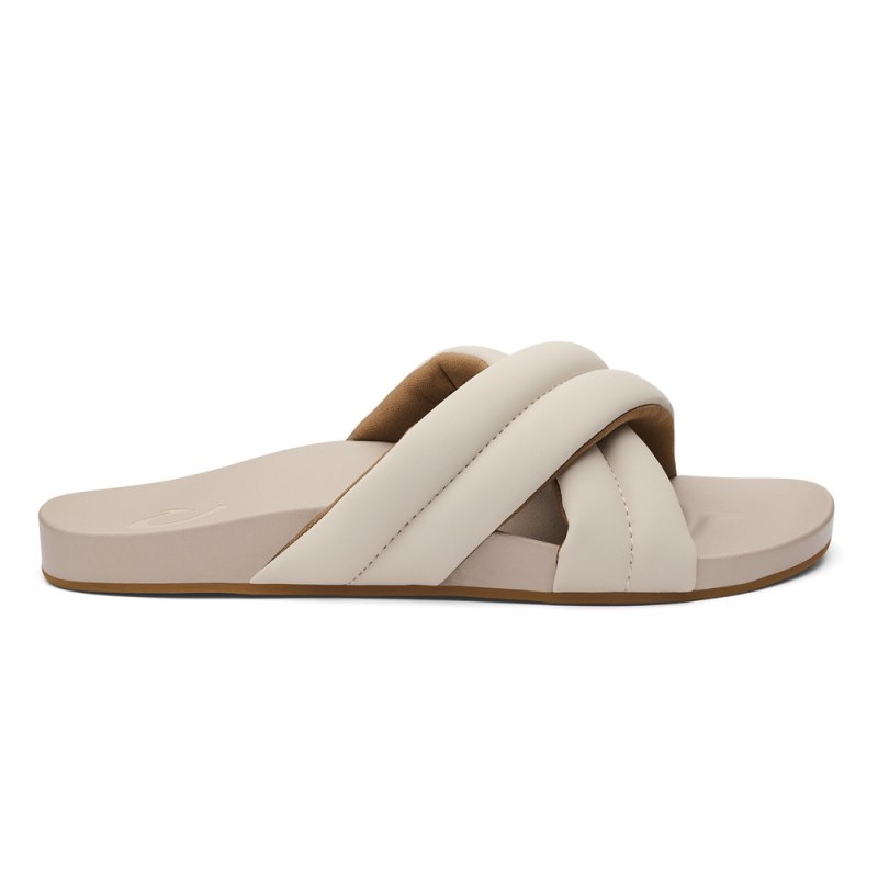 Olukai Hila Beach Sandals Dame Beige Danmark | V4E-6760