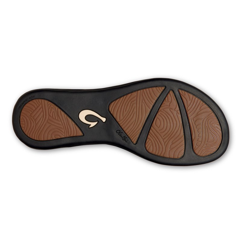 Olukai Ho'ōpio Beach Sandals Dame Beige Danmark | L2N-7503