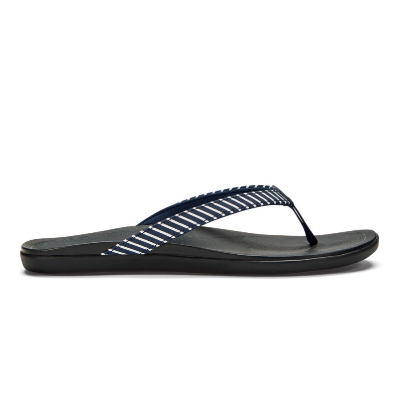 Olukai Ho\'ōpio Beach Sandals Dame Blå Danmark | R5E-3226