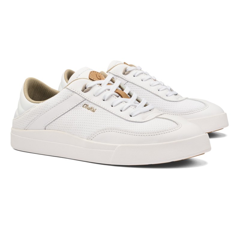 Olukai Kīlea Sneakers Dame Hvide Danmark | N5I-9092