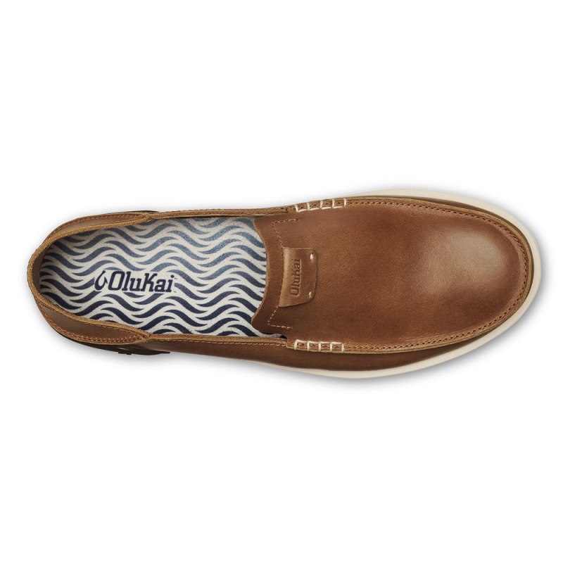 Olukai Kākaha Slip On Sko Herre Brune Danmark | C4H-3826