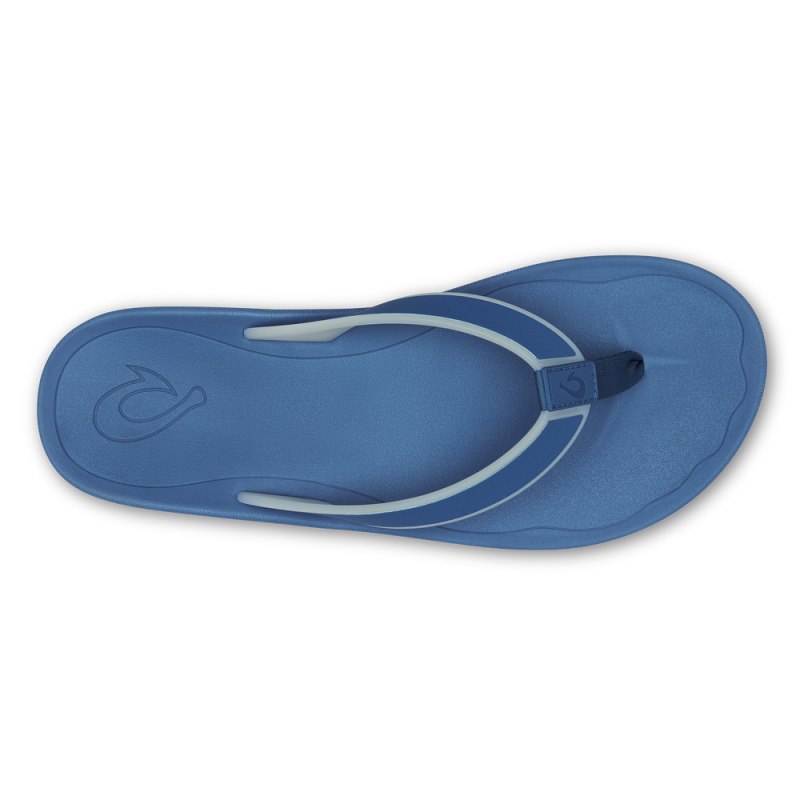 Olukai Kōko'o Beach Sandals Herre Blå Danmark | E2K-7241