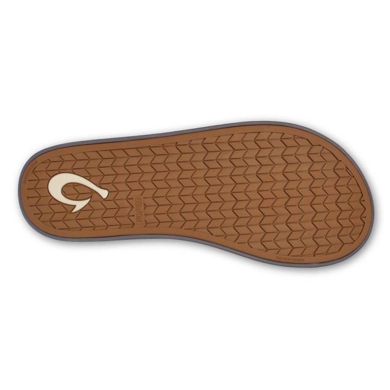 Olukai Kōko'o Beach Sandals Herre Mørkegrå Danmark | Q0G-5659