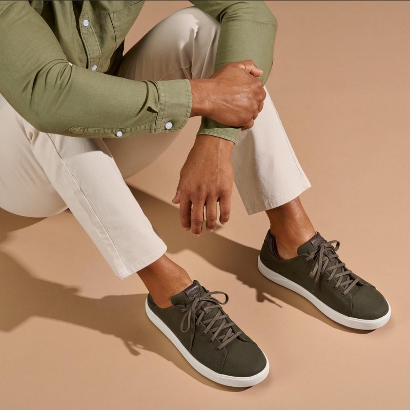 Olukai Lae'ahi Lī Sneakers Herre Olivengrøn Danmark | V0E-2859