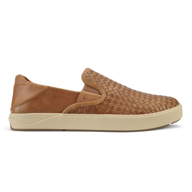 Olukai Lae\'ahi Lauhala Slip On Sko Herre Brune Danmark | V9A-9789