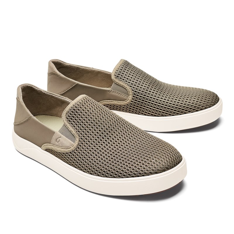 Olukai Lae'ahi Slip On Sko Herre Olivengrøn Danmark | J1I-3998