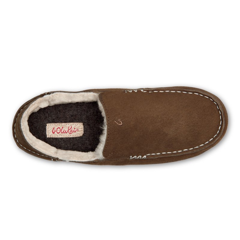 Olukai Nohea Slipper Tøfler Dame Brune Danmark | V6V-5064