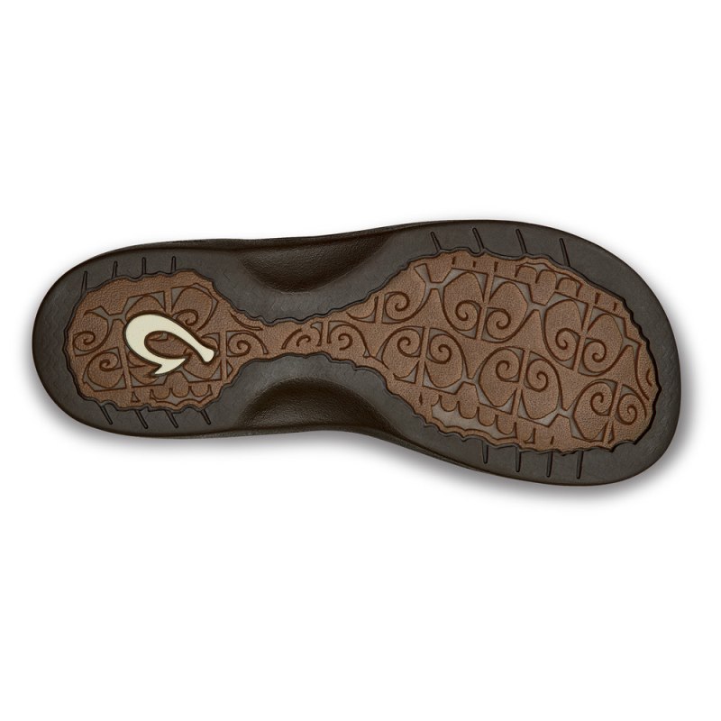 Olukai Ohana Beach Sandals Dame Mørkebrune Danmark | A9A-1866