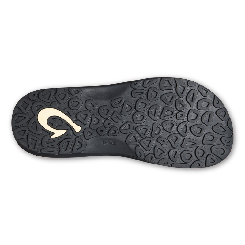 Olukai Ohana Beach Sandals Herre Mørkegrå Danmark | Q4J-7215