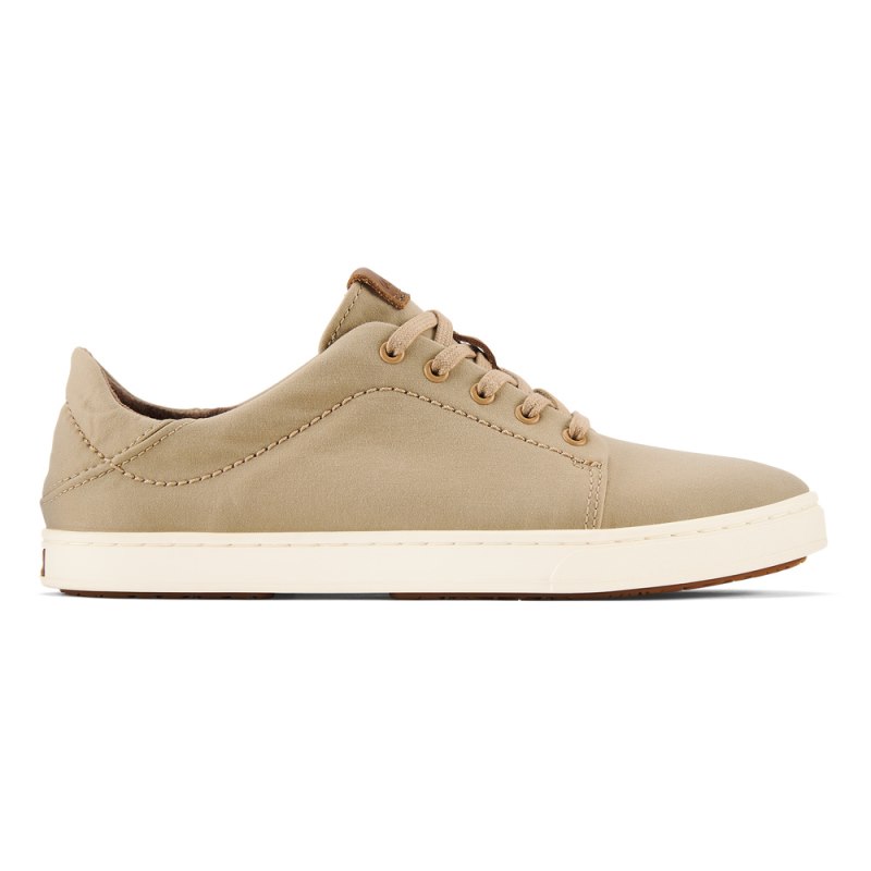 Olukai Pehuea Lī Sneakers Dame Khaki Danmark | K6H-4381