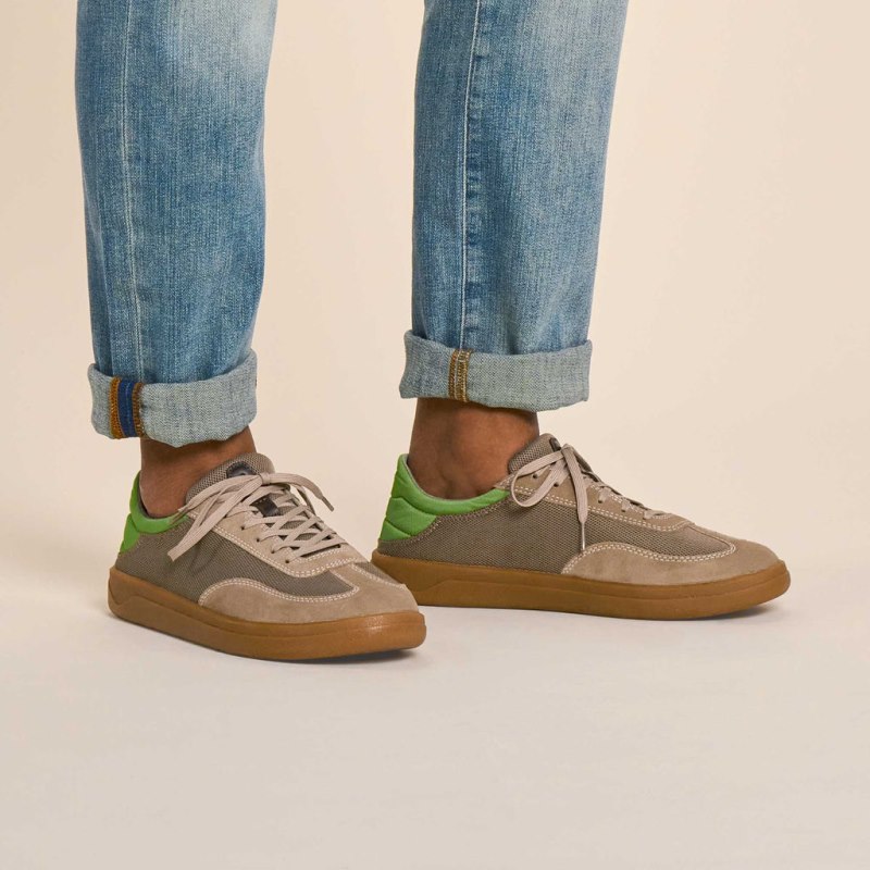 Olukai Pūnini Sneakers Herre Olivengrøn Citron Danmark | T5Z-8976