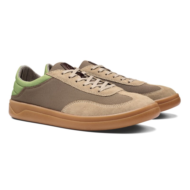 Olukai Pūnini Sneakers Herre Olivengrøn Citron Danmark | T5Z-8976