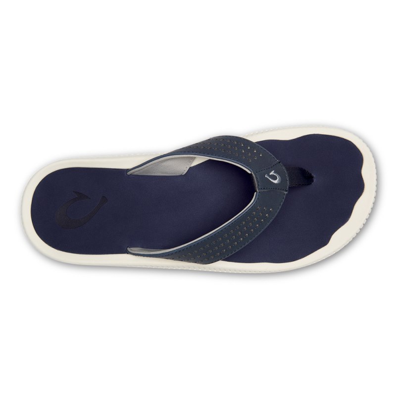 Olukai Ulele Beach Sandals Herre Blå Danmark | X4P-5808